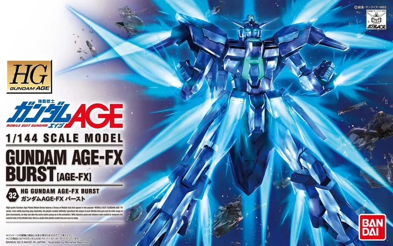 AGE-FX Gundam AGE-FX Burst Mode box