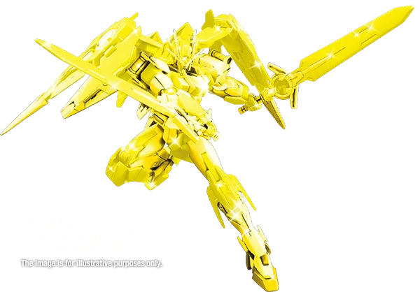 GN-0000DVR/A Gundam 00 Diver Ace (Gold Plated Ver.)