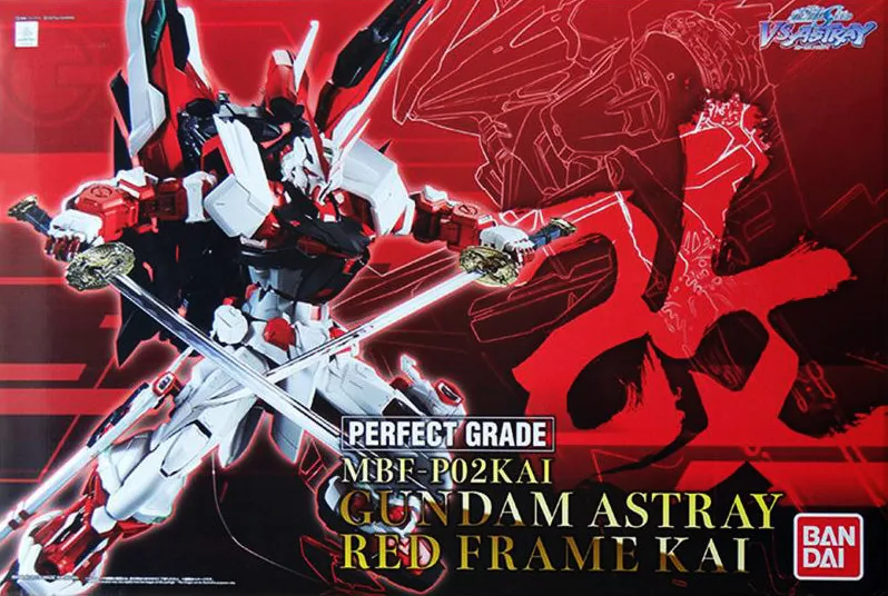 1/100 MBF-P02 Gundam Astray Red Frame box