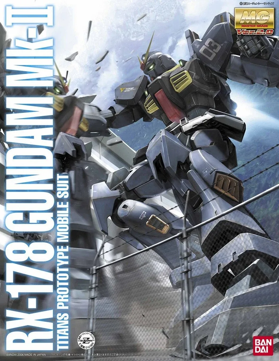 RX-178 Gundam Mk-II (Titans) (Ver. 2.0) box
