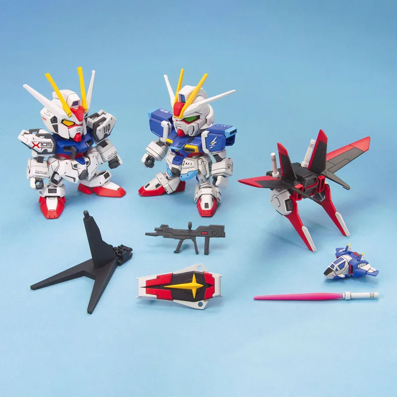 Senshi Strike Gundam & Force Impulse Gundam