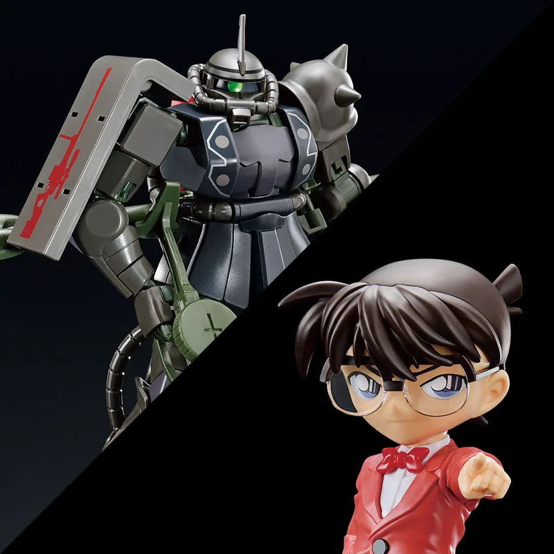 Edogawa Conan (MS-06S Zaku II Color) & Hguc MS-06S Zaku II (Shuuichi Akai Color)