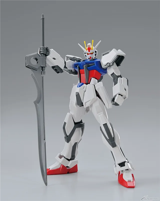 Strike Gundam (Grand Slam Equipped Type) & Mini Gunpla GOOhN (Brown)/ZnO (Green)