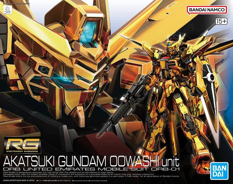 ORB-01 Oowashi Akatsuki Gundam box