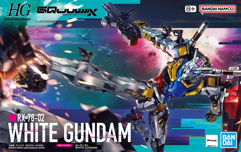RX-78-02 White Gundam box