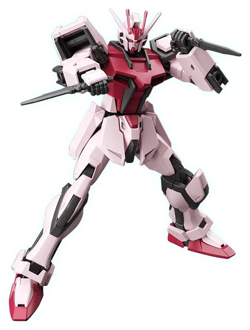 (2020) Round Box with Gunpla MBF-02 Strike Rouge (Armor Schneider Equipped)